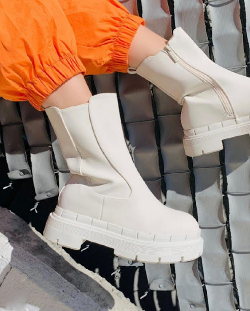 Trendy Lug Sole Booties