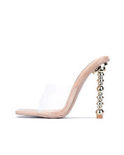 Clear Mules Heels