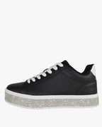 Rhinestone Bling Platform Sneakers