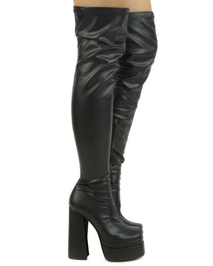 Chunky Platform High Boots