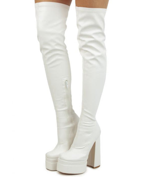 Chunky Platform High Boots