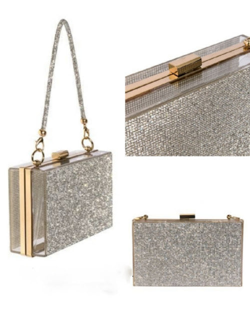 Rhinestone Clutch Bag