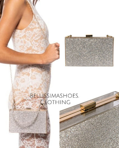 Rhinestone Clutch Bag