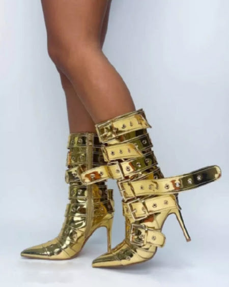 Belts Pointed Bootie