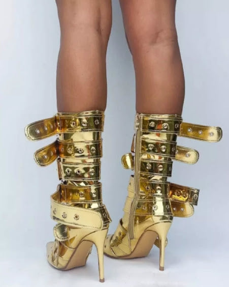 Belts Pointed Bootie