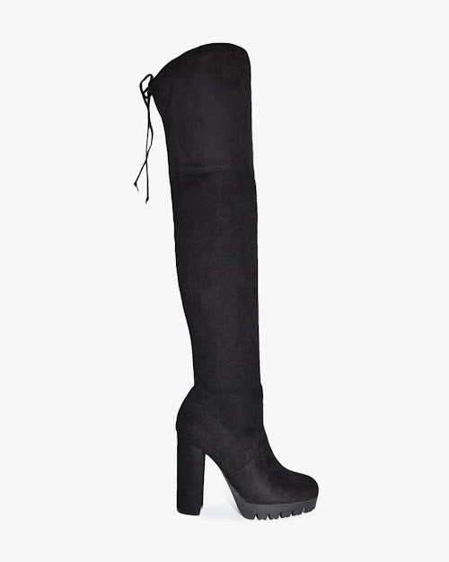 1CHUNKY PLATFORM HIGH BOOTS