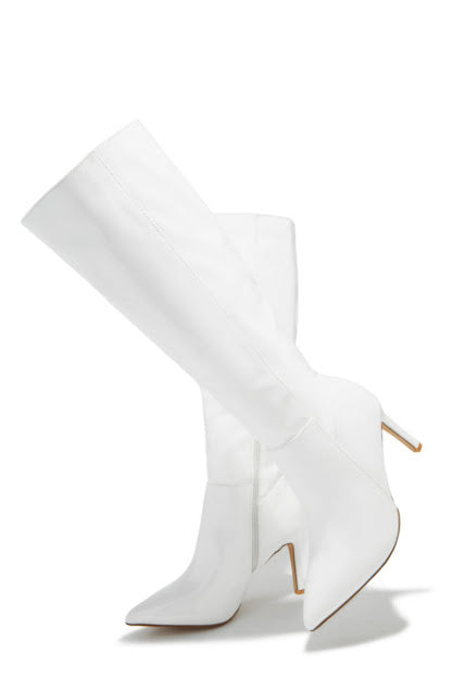 BELOW JNEE OVER BOOTS