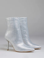 STAR RHINESTONE STILETTO BOOTIE