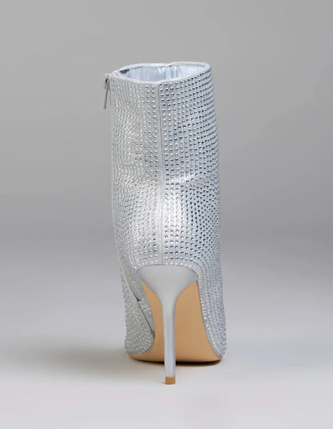 STAR RHINESTONE STILETTO BOOTIE