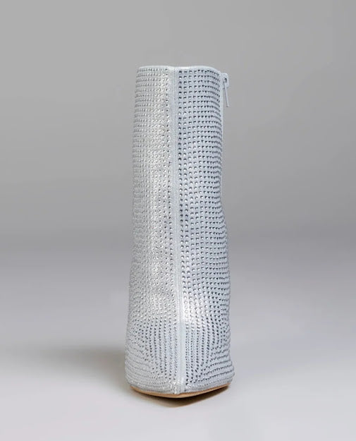 STAR RHINESTONE STILETTO BOOTIE