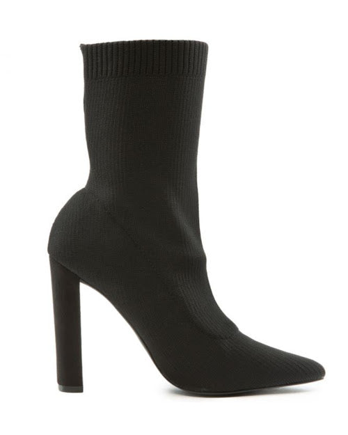 SOCK KNITTED ANKLE BOOTIE