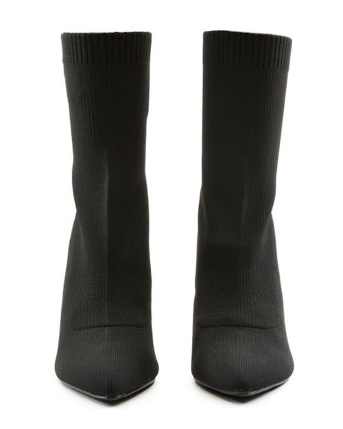SOCK KNITTED ANKLE BOOTIE