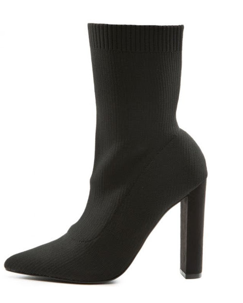 SOCK KNITTED ANKLE BOOTIE