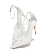 STRAP EMBELLISHED PUMPS