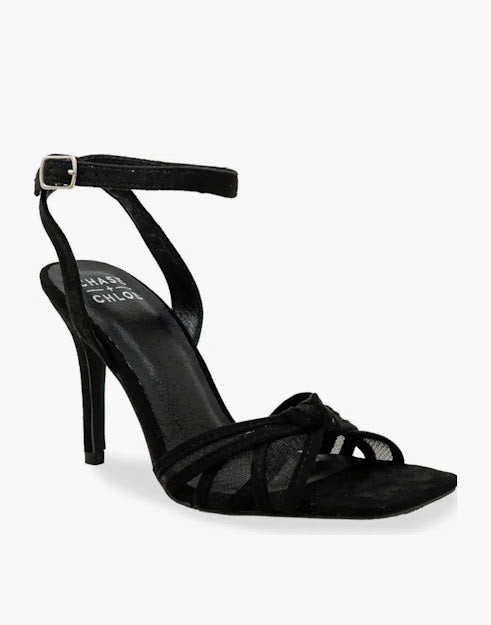 GEMENI KNOT MESH SANDALS