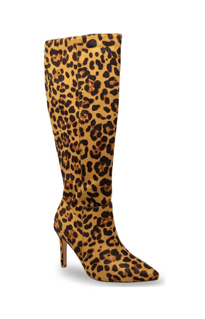 LEOPARD KNEE OVER HIGH BOOTS