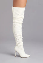 STYLE SCRUNCH OVER KNEE BOOTS