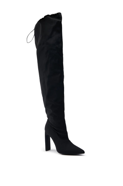 Chunky Stileto High Boots