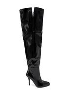 SUNSHINE WIDE PU STILETTO BOOTS