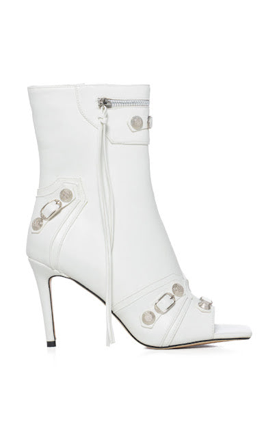Rock Peep Toe Booties
