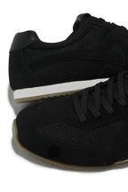 LEOPARD LACE UP SNEAKERS