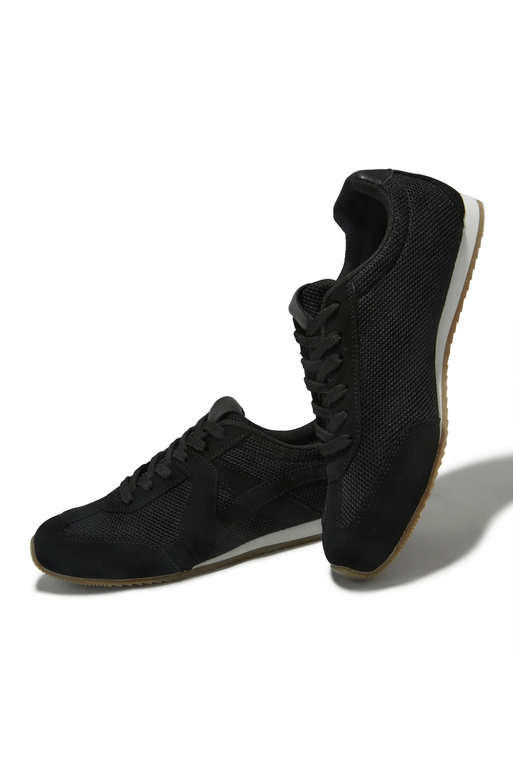 LEOPARD LACE UP SNEAKERS