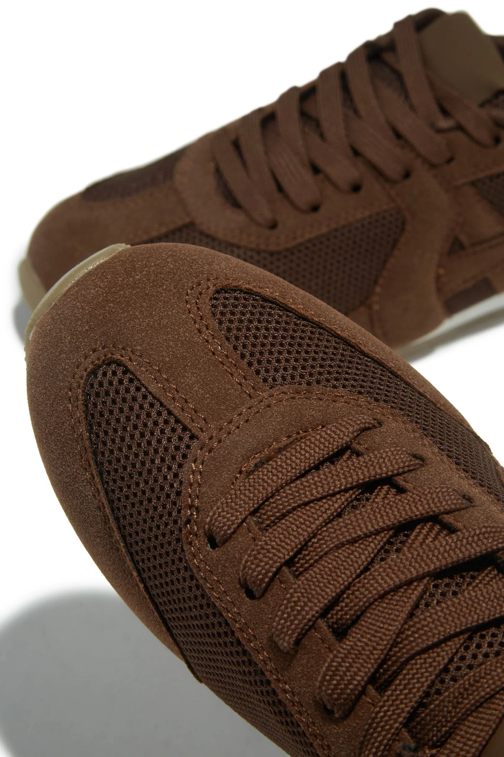 LEOPARD LACE UP SNEAKERS