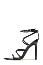 Rhinestone Strappy Stiletto Heels