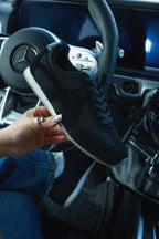 LEOPARD LACE UP SNEAKERS